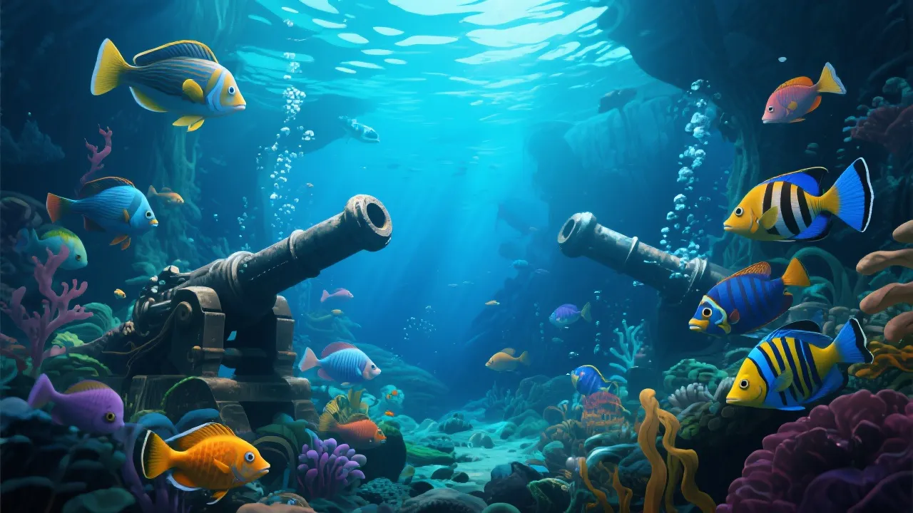 海底世界主题插画